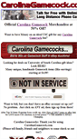 Mobile Screenshot of carolinagamecock.com