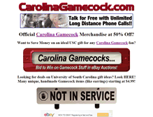 Tablet Screenshot of carolinagamecock.com